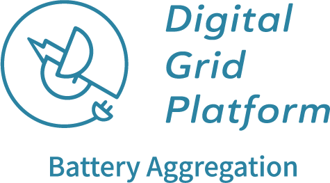 デジタルグリッドプラットフォーム バッテリーアグリゲーションのロゴ